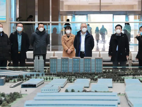 历城区人民当局副区长于文海一行光临集团调查物流产业发展情况